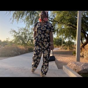 Floral Jumpsuit